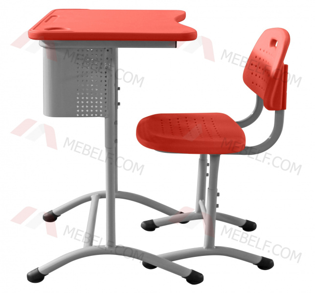 Школьный комплект пластик ШСТ13 и ШС03, оранжевый