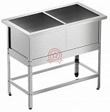 Ванна моечная двухсекционная "Профи"  ВМБ 700/2 фото